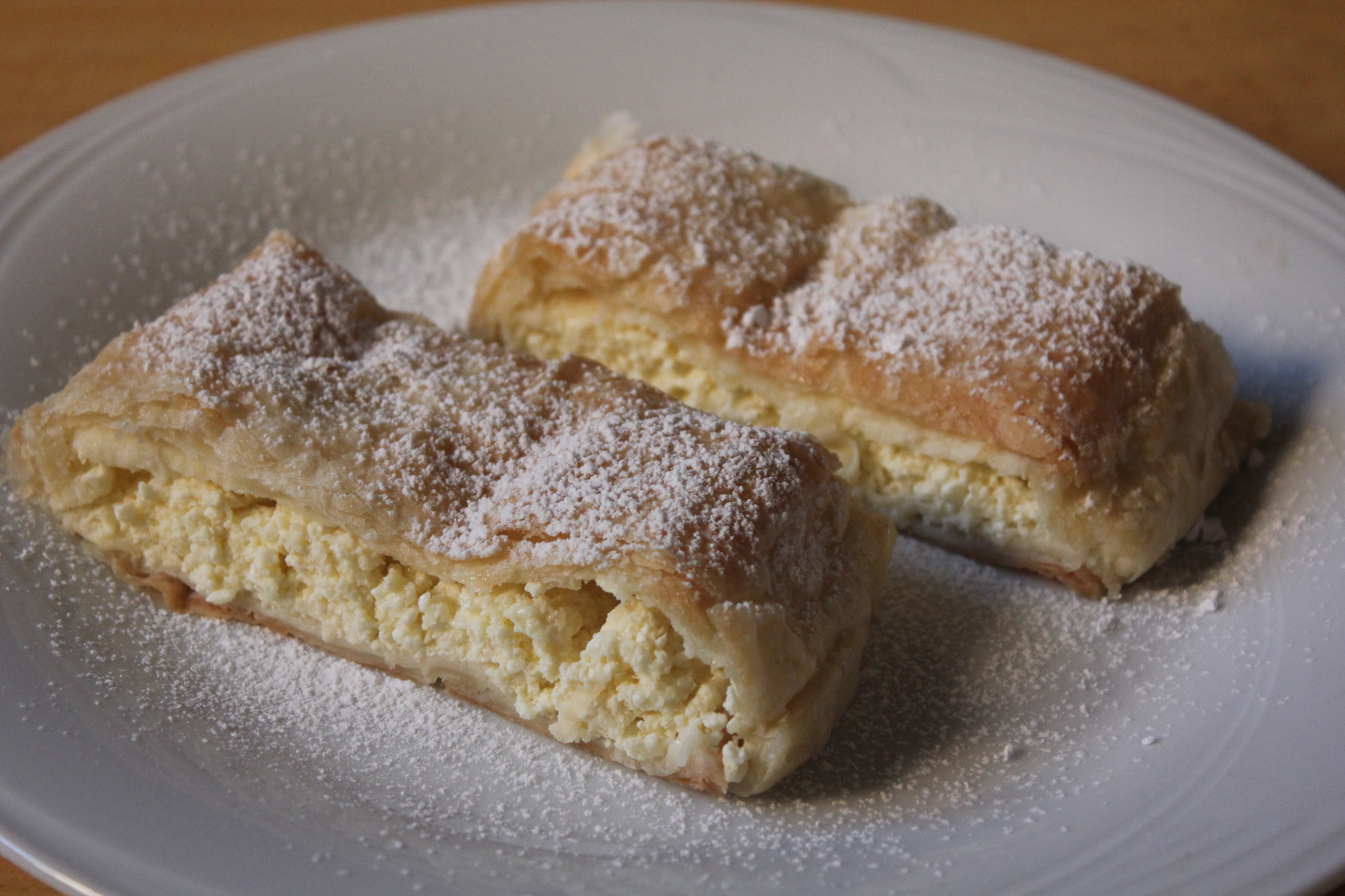Turos Retes Cottage Cheese Strudel Bite The Butter